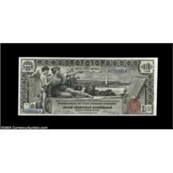 Fr. 224 $1 1896 Silver Certificate Very Choice New. The third note from this consecutively numbered