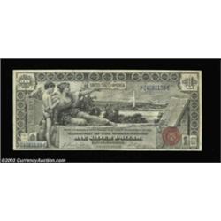 Fr. 224 $1 1896 Silver Certificate Very Fine. A well margined ideal example of the grade.  Important