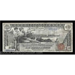 Fr. 224 $1 1896 Silver Certificate Fine. A problem-free example of the grade.  Important notice: Her