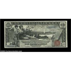 Fr. 225 $1 1896 Silver Certificate Very Choice New. A bright, problem-free, nicely margined example