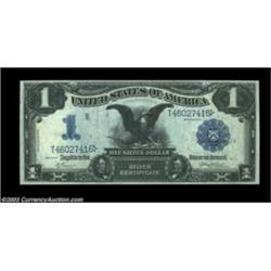 Fr. 228 $1 1899 Silver Certificate Gem New. The deep original embossing is easily seen on this perfe