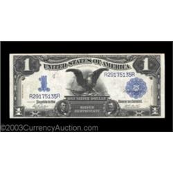 Fr. 232 $1 1899 Silver Certificate Choice New. A nice Black Eagle, with good margins and excellent e