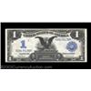 Image 1 : Fr. 232 $1 1899 Silver Certificate Choice New. A nice Black Eagle, with good margins and excellent e