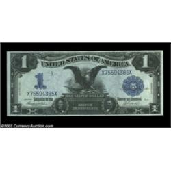 Fr. 233 $1 1899 Silver Certificate Superb Gem New. Bright, crackling fresh and unusually well margin