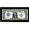 Image 1 : Fr. 237 $1 1923 Silver Certificates Cut Sheet of Four Gem New. A crackling fresh, originally embosse