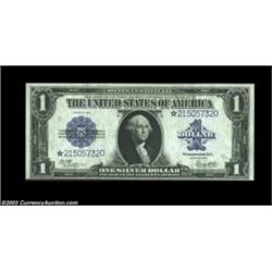Fr. 238 $1 1923 Silver Certificate Star Note About New. A very nice example of the second most commo