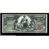 Image 1 : Fr. 247 $2 1896 Silver Certificate Choice Extremely Fine. A broadly margined, beautifully bright, or