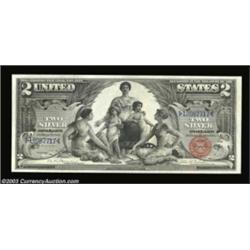 Fr. 248 $2 1896 Silver Certificate Superb Gem New. An impeccable example, with pristine, untouched s