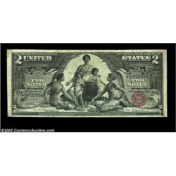 Fr. 248 $2 1896 Silver Certificate Very Fine. Save for a few very minor spots, this is quite a nice
