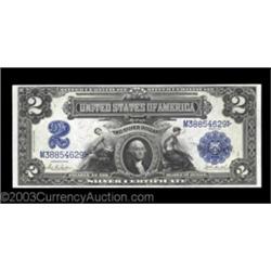 Fr. 255 $2 1899 Silver Certificate Very Choice New. Well margined, bright, fresh and fully original,