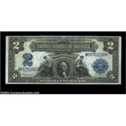 Fr. 256 $2 1899 Silver Certificate Superb Gem New. A beautifully margined, fully bright 1899 Deuce w