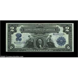 Fr. 256 $2 1899 Silver Certificate Very Choice New. Good original paper quality, bright colors and s