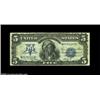 Image 1 : Fr. 277 $5 1899 Silver Certificate Very Fine. A strictly original, problem-free Chief with natural s