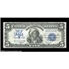 Image 1 : Fr. 280 $5 1899 Silver Certificate Very Choice New. This handsome Chief has good margins, excellent