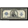Image 1 : Fr. 282 $5 1923 Silver Certificate Fine. This well circulated Porthole is totally free of the proble