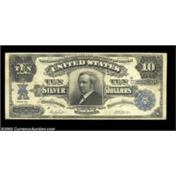 Fr. 304 $10 1908 Silver Certificate Choice Fine. Evenly circulated, unmolested and problem free. A c