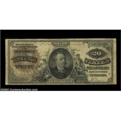 Fr. 314 $20 1886 Silver Certificate CGA Very Fine 20. A solid example of this always-popular type.