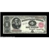 Image 1 : Fr. 349 $1 1890 Treasury Note Extremely Fine. This 1890 Stanton is a nice, solid XF. It's well cente