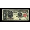 Image 1 : Fr. 351 $1 1891 Treasury Note Choice Very Fine. Fully Extremely Fine from the face, but with a littl
