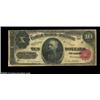 Image 1 : Fr. 368 $10 1890 Treasury Note Fine. A solid, unmolested example of the final signature combination