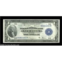 Fr. 712 $1 1918 Federal Reserve Bank Note Cut Sheet of Four Superb Gem New. All four notes are incre