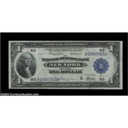 Fr. 712 $1 1918 Federal Reserve Bank Note CGA Gem Uncirculated 65. This bright, well margined note s