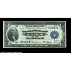 Fr. 712 $1 1918 Federal Reserve Bank Note Choice New. Fewer than two dozen examples are known of thi