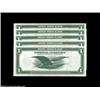 Image 2 : Fr. 714 $1 1918 Federal Reserve Bank Notes Five Consecutive Very Choice New. A lovely group. The mid