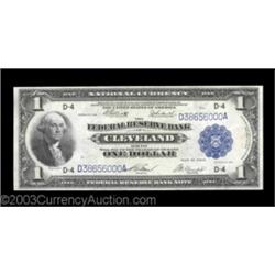 Fr. 720 $1 1918 Federal Reserve Bank Note Very Choice New. A bright, broadly margined note, with fre