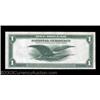 Image 2 : Fr. 720 $1 1918 Federal Reserve Bank Note Very Choice New. A bright, broadly margined note, with fre