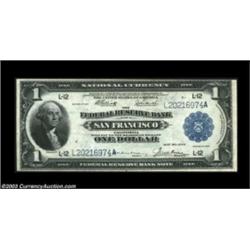 Fr. 746 $1 1918 Federal Reserve Bank Note About New. Tight across the top.  Important notice: Herita