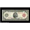 Image 1 : Fr. 835b $5 1914 Red Seal Federal Reserve Note Very Fine. A problem-free, totally natural note with