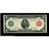 Image 1 : Fr. 841a $5 1914 Red Seal Federal Reserve Note Extremely Fine. A perfectly natural note, with good o