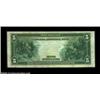 Image 2 : Fr. 843b $5 1914 Red Seal Federal Reserve Note Choice Very Fine. Fewer than 20 examples of this numb