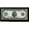 Image 1 : Fr. 863a $5 1914 Federal Reserve Note Very Fine. This new note to the census raises the total of Sta