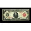 Image 1 : Fr. 903 $10 1914 Red Seal Federal Reserve Note Fine. Only about a half-dozen examples of this note a