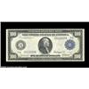 Image 1 : Fr. 1108 $100 1914 Federal Reserve Note Choice About New. Only a single light center fold takes this