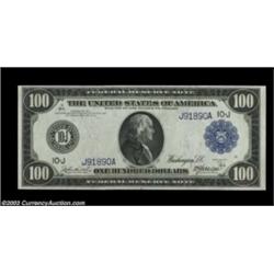 Fr. 1120 $100 1914 Federal Reserve Note CGA Gem Uncirculated 66. Kansas City $100s are not seen in h