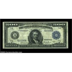 Fr. 1132 $500 1918 Federal Reserve Note Very Fine. Large Size Five Hundreds are not seen very often
