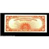 Image 2 : Fr. 1173 $10 1922 Gold Certificate Choice New. The bottom margin is tight on this otherwise flawless