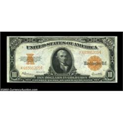 Fr. 1173 $10 1922 Gold Certificate Choice New. Beautiful original embossing, super color and tremend