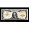 Image 1 : Fr. 1173 $10 1922 Gold Certificate Choice Extremely Fine. The bottom face margin is quite close on t