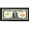 Image 1 : Fr. 1173 $10 1922 Gold Certificate Very Choice New. A near-Gem example of this perennially popular T