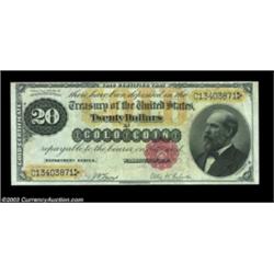 Fr. 1178 $20 1882 Gold Certificate Extremely Fine. A real beauty, with good margins, bright paper, o