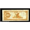 Image 2 : Fr. 1178 $20 1882 Gold Certificate Very Fine. There is a scattering of small pinholes and a bit of s