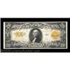 Image 1 : Fr. 1187 $20 1922 Gold Certificate Choice Extremely Fine. But for its three light folds, this $20 Go