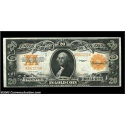 Fr. 1187 $20 1922 Gold Certificate Very Fine-Extremely Fine. This bright, strictly original Gold Cer