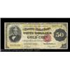 Image 1 : Fr. 1194 $50 1882 Gold Certificate Fine. Fewer than two dozen examples are known of this Friedberg n