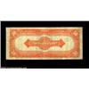 Image 2 : Fr. 1200a $50 1922 Gold Certificate Very Fine. This is the scarcer variety with the small serial num