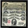 Image 1 : Six Legal Tender Notes. Fr. 16 Fine with rough edges, Fr. 39 (two) Extremely Fine and About New, bot